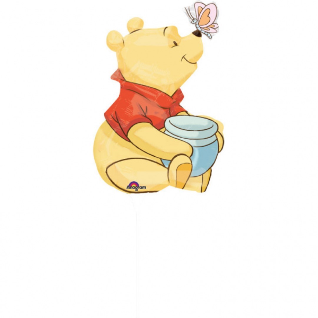 MINI SHAPE WINNIE THE POOH FULL BODY FOIL BALLOON A30