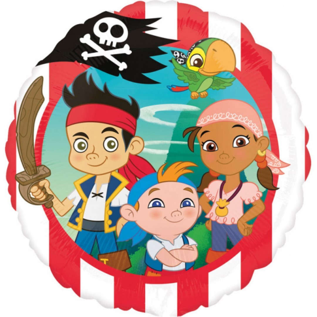 STANDARD JAKE THE NEVERLAND PIRATE BALLOON S60 43CM
