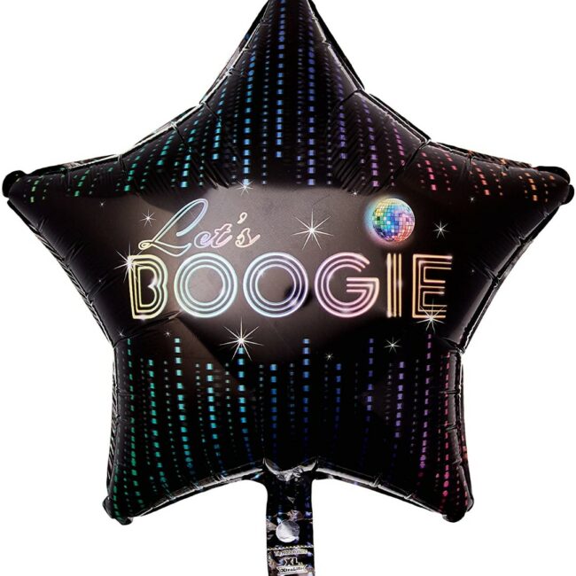 STANDARD DISCO FEVER 70'S FOIL BALLOON 43CM