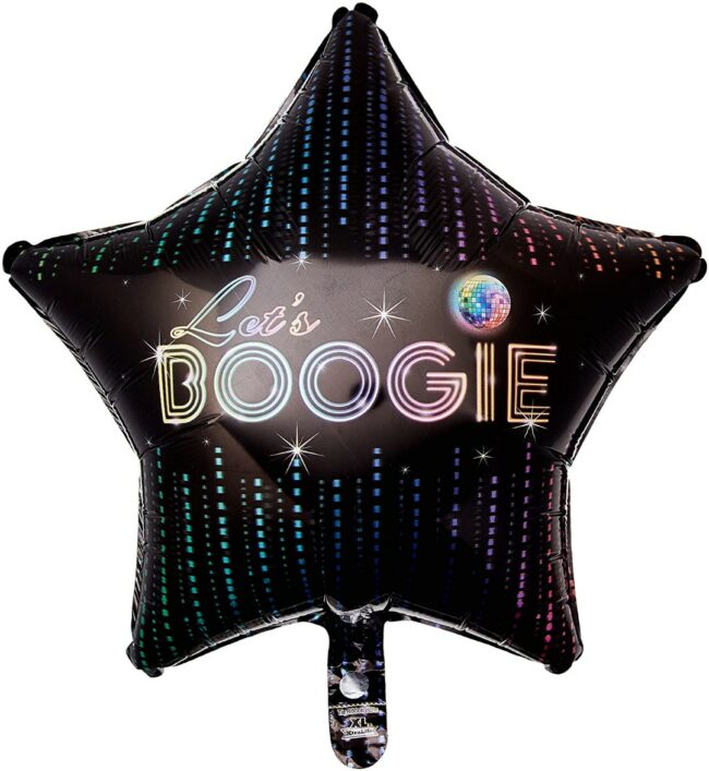 STANDARD DISCO FEVER 70'S FOIL BALLOON 43CM