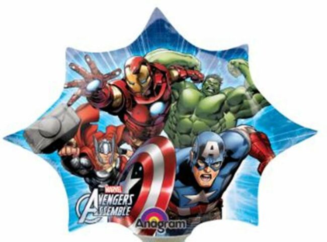 MINI SHAPE AVENGERS BALLOON 23CM