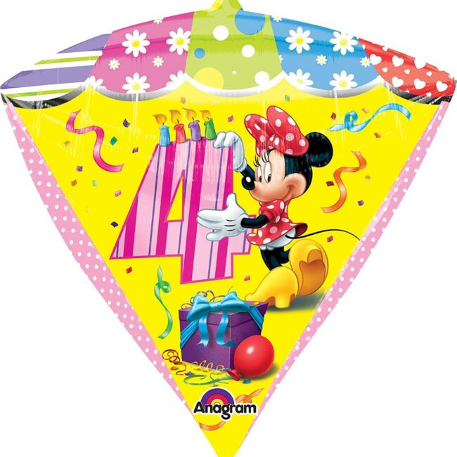 ULTRA SHAPE MINNIE AGE 4 38X43CM