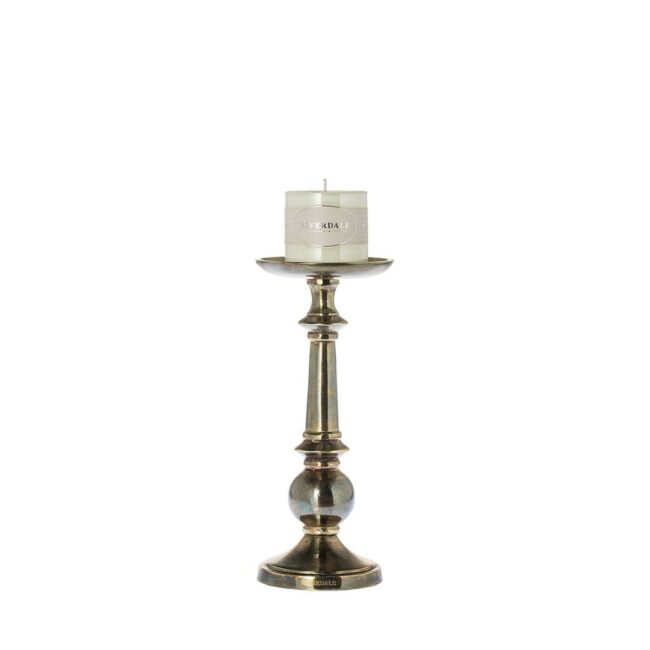 CANDLESTICK OXFORD ANTIQUE GOLD 29CM