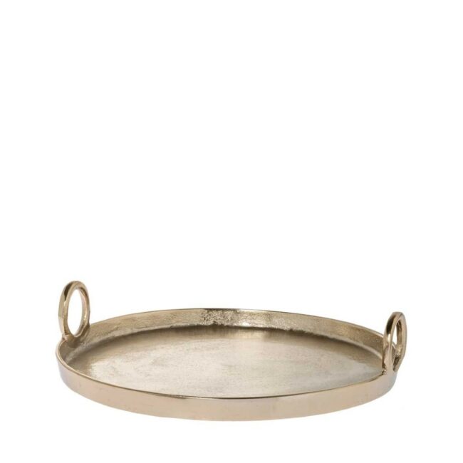 EMMY CHAMPAGNE TRAY 40X40X3CM