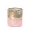 TEALIGHT VOTIVE FILYA FROSTED PINK 9CM