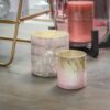 TEALIGHT VOTIVE FILYA FROSTED PINK 9CM - Image 2