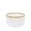 TEALIGHT HOLDER VOTIVE BREE WHITE 7CM