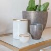 TEALIGHT HOLDER VOTIVE BREE WHITE 7CM - Image 2