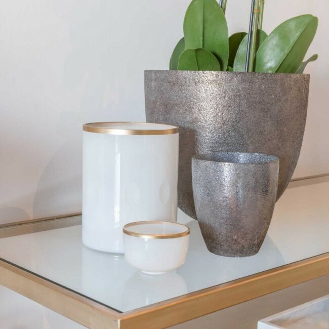 VOTIVE LIGHT BREE WHITE 15CM - Image 2