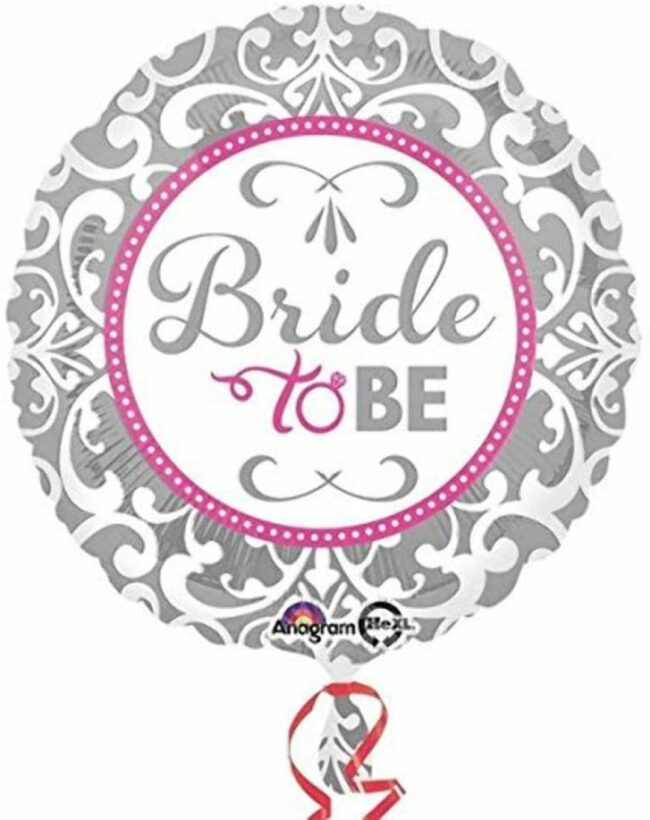 STANDARD BRIDE TO BE FOIL BALLOON ROUND S40