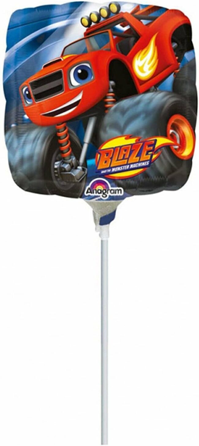 BLAZE AND THE MONSTER MACHINES FOIL BALLOON SQUARE A20 - 23CM