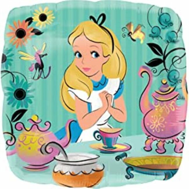 STANDARD ALICE IN WONDERLAND FOIL BALLOON S60 - 43CM