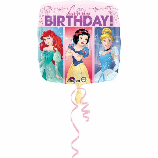 MULTI PRINCESS DREAM BIG FOIL BALLOON SQUARE S60 - 43CM