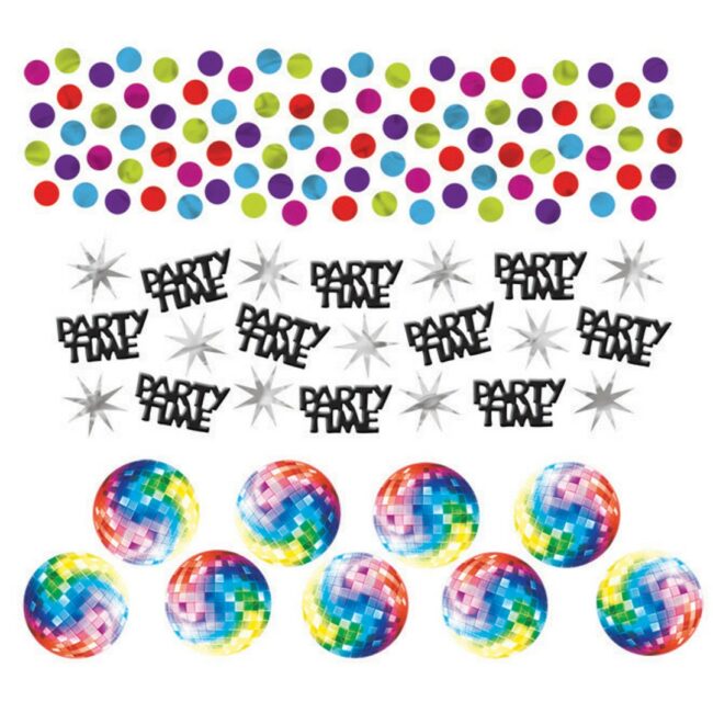 CONFETTI DISCO FEVER 70S FOIL & PAPER 34G