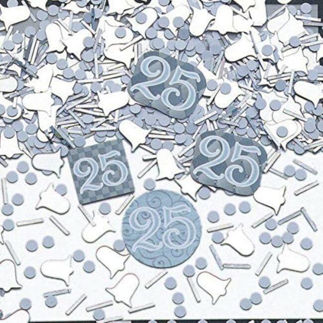 CONFETTI NUMBER 25 14G