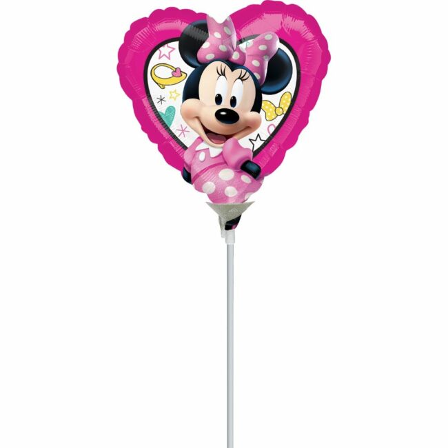 MINNIE HAPPY HELPER FOIL BALLOON HEART A20