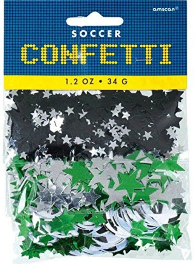CONFETTI CHAMPION SOCCER FOIL & PAPER 34G - Image 2
