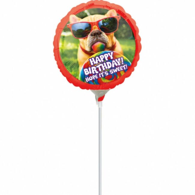 AVANTI SWEET BIRTHDAY FOIL BALLOON ROUND 23CM