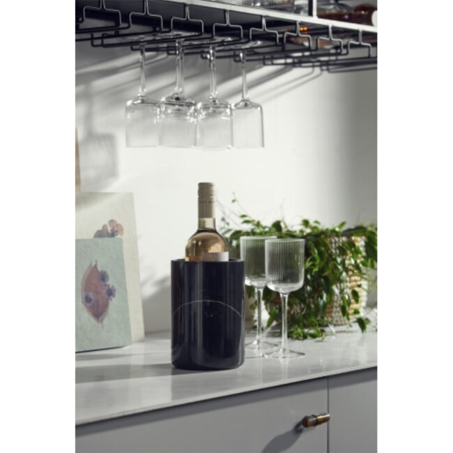 MARBLE WINE COOLER BLACK 2.28KG 12.5X18CM - Image 3