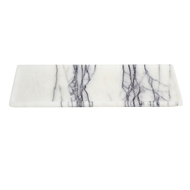 MARBLE TRAY WHITE