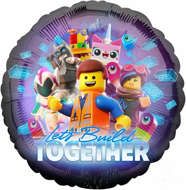 STANDARD LEGO MOVIE 2 FOIL BALLOON S60