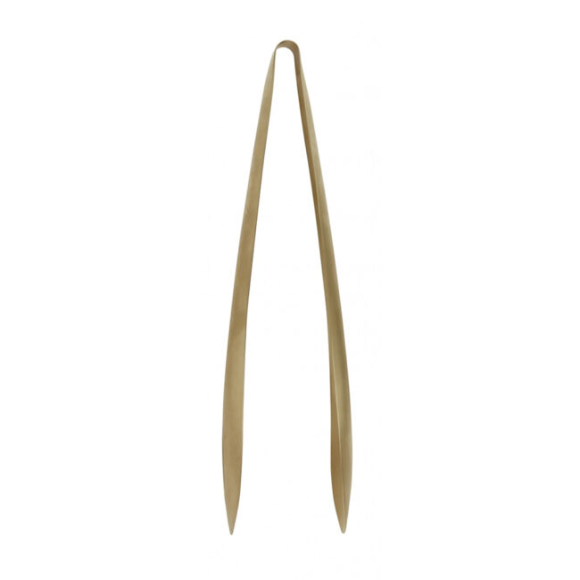 GOLDIES FOOD TONGS MATT GOLD