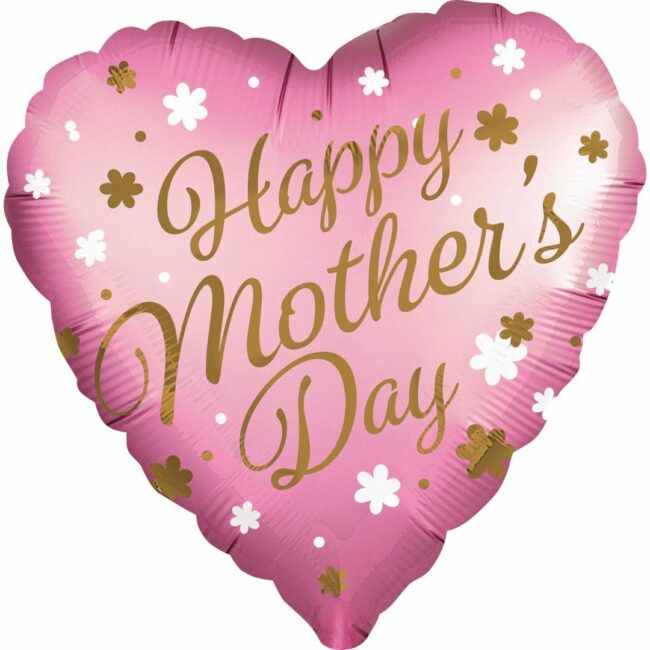 JUMBO SATIN INFUSED MOTHERS DAY FOIL BALLOON  P32 - 71CM