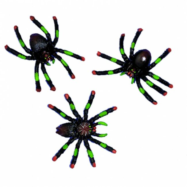 SPIDERS ASSORTED - 8PCS