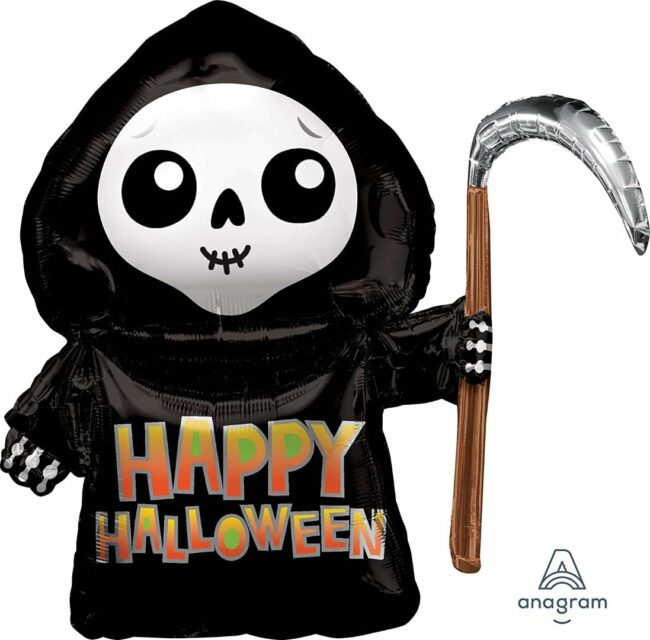 SUPER SHAPE HAPPY GRIM REAPER FOIL BALLOON