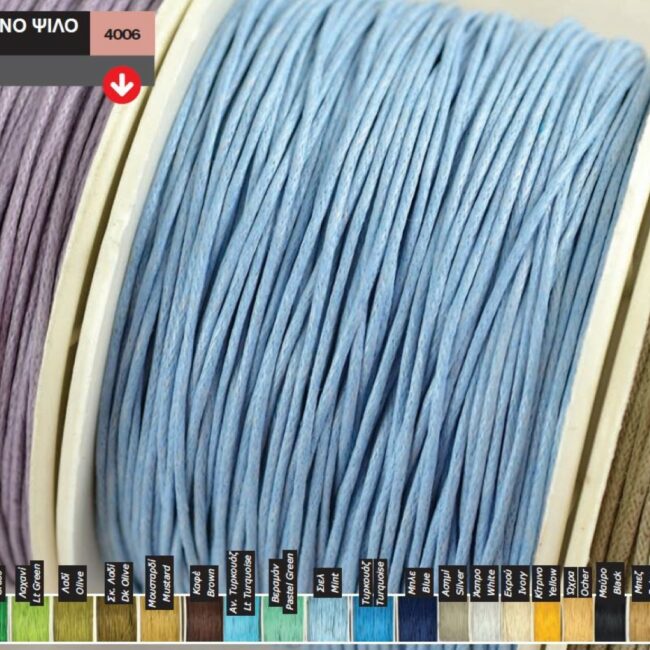 THIN WAX CORD 1MMX100MT