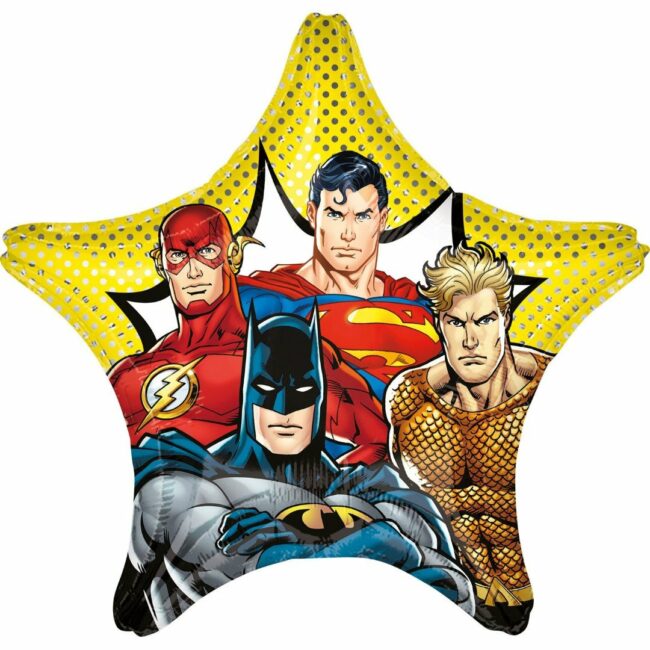 JUMBO JUSTICE LEAGUE FOIL BALLOON P45