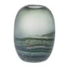 VASE VANESSA FROSTED GREEN 25CM