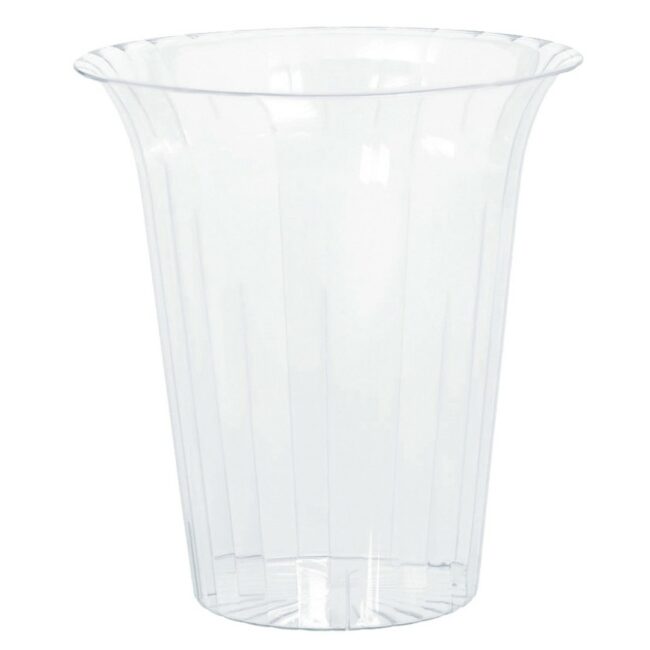 FLARED CYLINDER CONTAINER ROUND MEDIUM 14.3X14.9CM