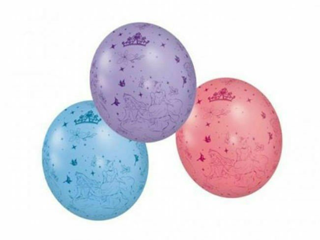 PRINCESS BALLOONS ASSORTED - 5PCS