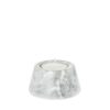 TEALIGHT HOLDER MARBLE LIGHT GREY 7X7X4CM