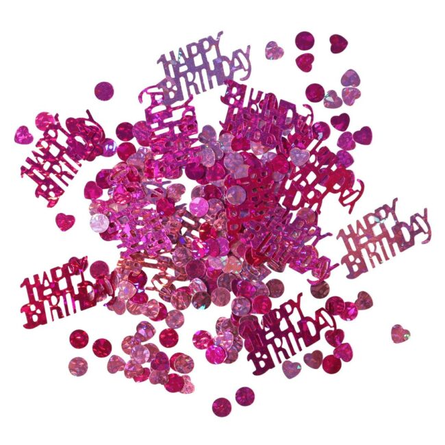CONFETTI HAPPY BIRTHDAY PINK 15G