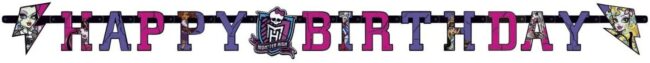 BANNER MONSTER HIGH 2 180X15CM