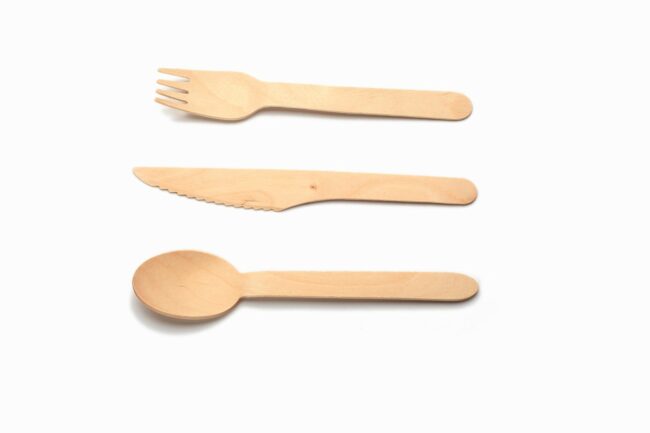SPOON WOOD 160MM 100PCS