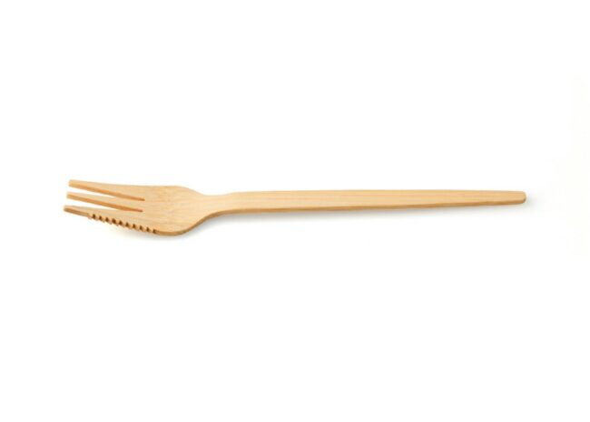 SNACK FORK BAMBOO 120MM