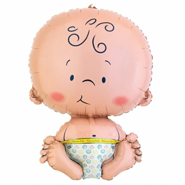 FOIL BALLOON WELCOME BABY 41X61CM