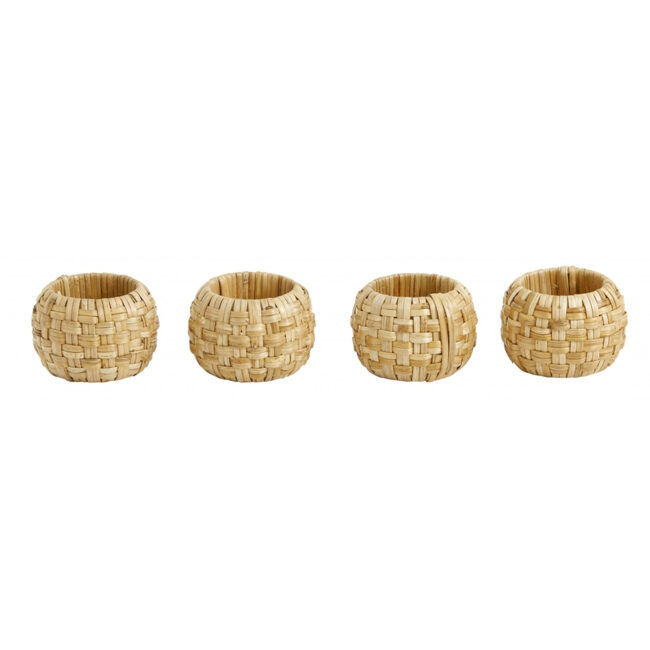 NAPKIN RING WEAVED CANE NATURAL