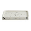 TERRAZZO TRAY BEIGE LARGE CHIP SQUARE