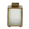 LANTERN BRASS WITH FROSTED GLASS SMALL