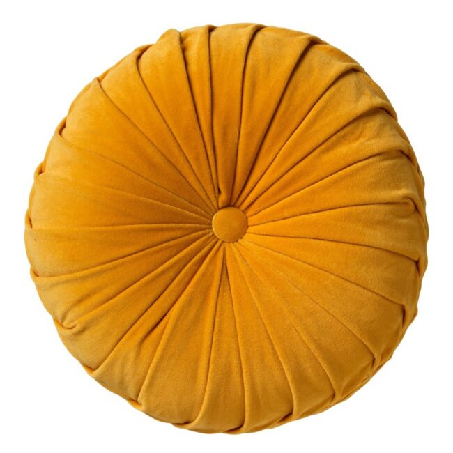 CUSHION COVER KAJA GOLDEN GLOW MUSTARD 40CM