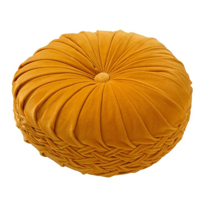 CUSHION COVER KAJA GOLDEN GLOW MUSTARD 40CM - Image 2