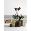 TEA42473176 LIGHT HOLDER SAND WITH LACQUER RED EDGE - Image 2