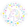 STENCIL UNICORN D25CM - Image 4