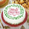 STENCIL GARLAND XMAS D25CM - Image 2