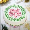 STENCIL GARLAND XMAS D25CM - Image 3