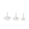 SET OF 3 FLOWER NAILS D40/55/65MM
